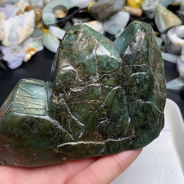 翡翠未镶嵌颈饰天然翡翠