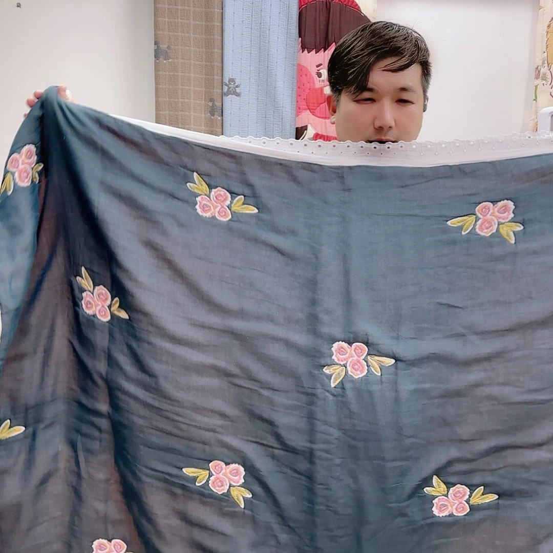 棉三只熊精梳棉细纱泡芙被150/200