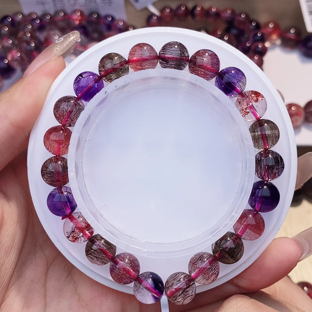 手链未镶嵌水晶黑加仑超七8+