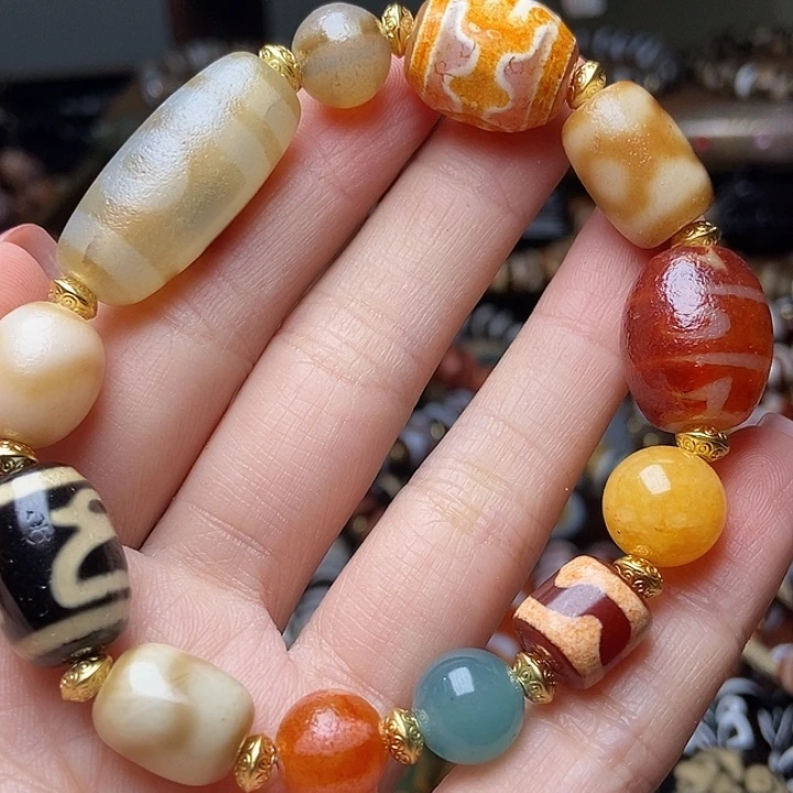 玛瑙/玉髓未镶嵌手链