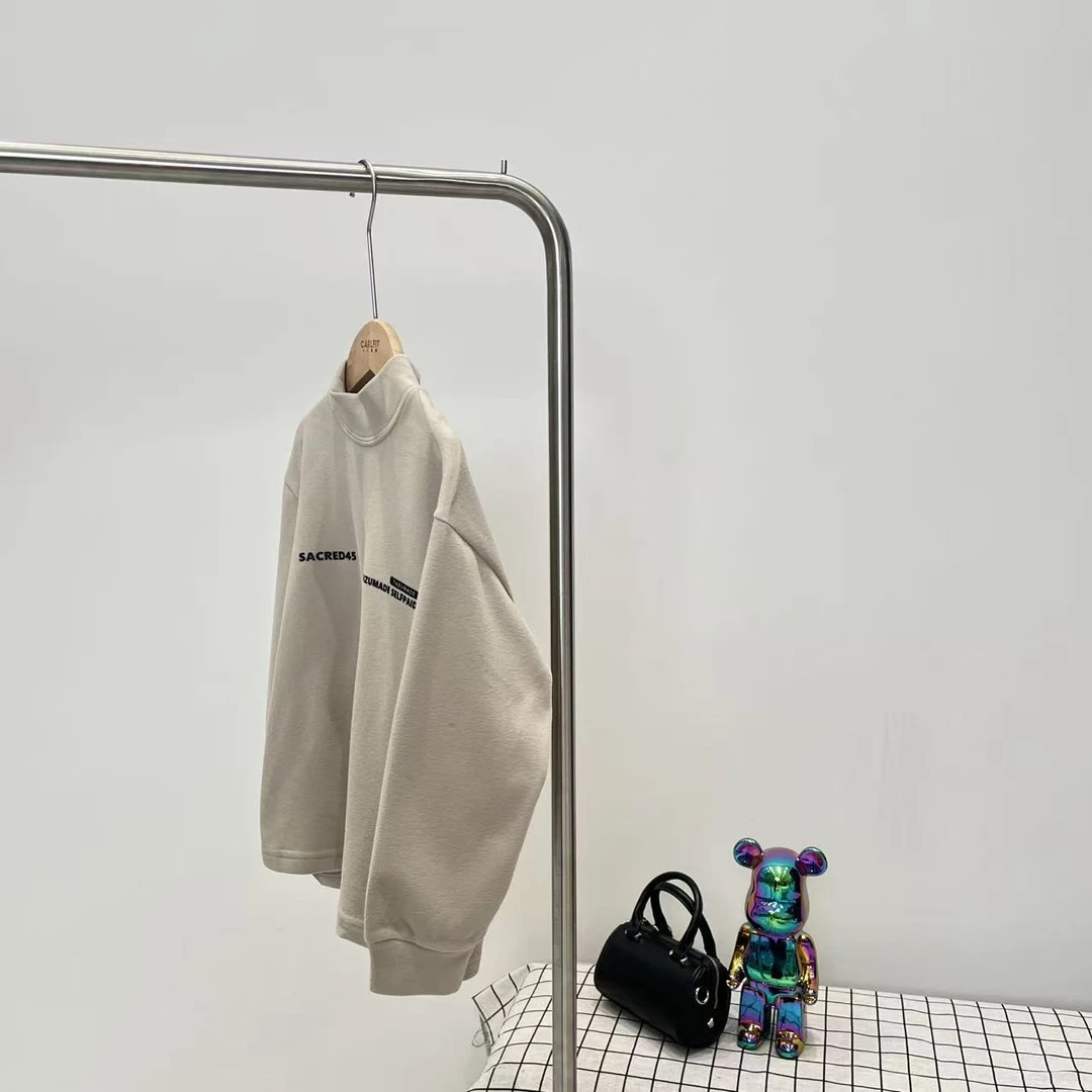 秋冬男童灰杏色打底衫 1534阁系