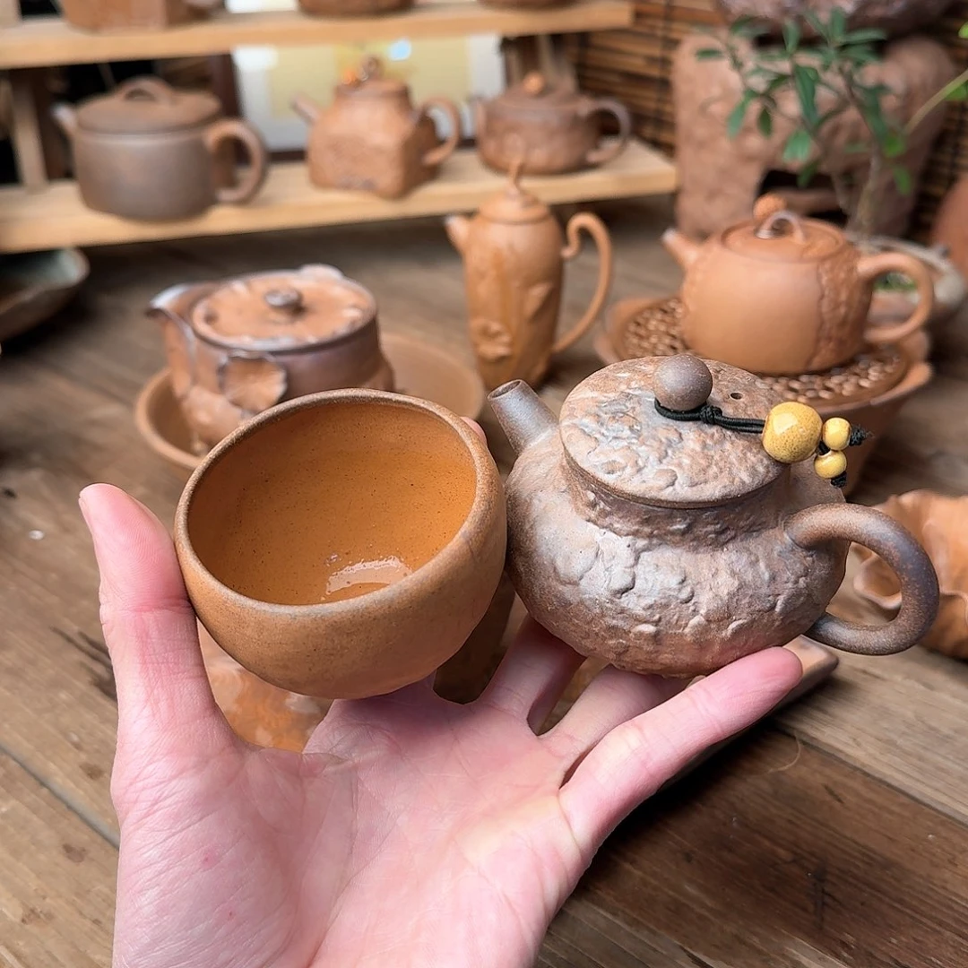 原矿老岩泥茶器系列