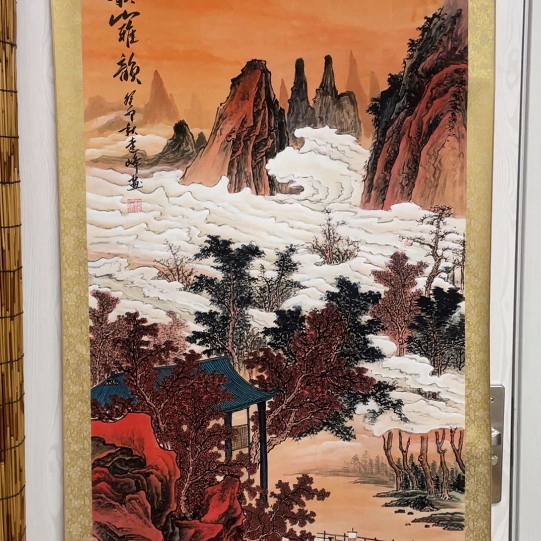 国画老师手笔手绘作品y