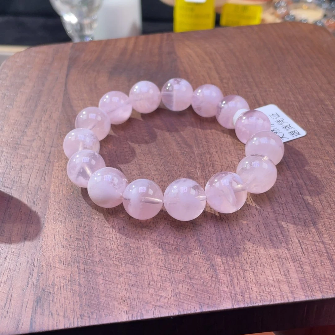 菱锰矿（红纹石）手链未镶嵌14mm   699