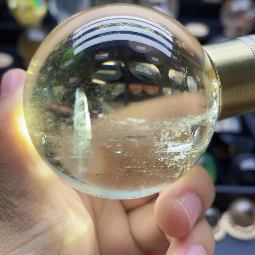 未镶嵌珠宝半成品水晶天然水晶61.4mm