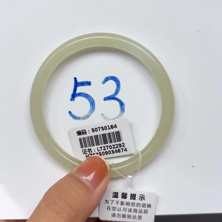 未镶嵌手镯和田玉0164