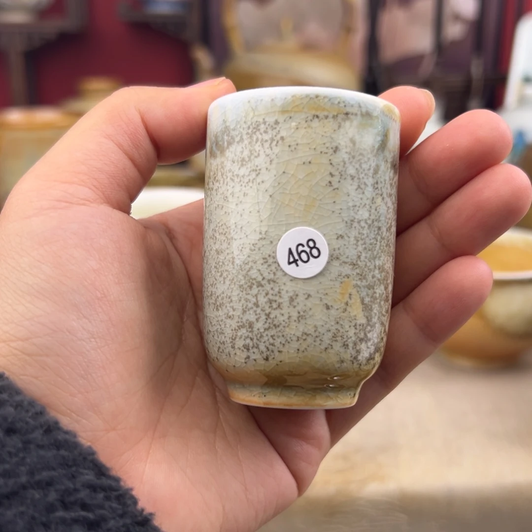 杯纯手工柴烧主人杯
