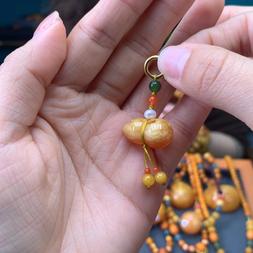 蜜蜡未镶嵌吊坠(不含链)天然