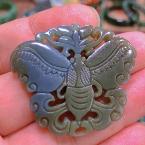 【闪购商品】和田玉（碧玉）未镶嵌颈饰