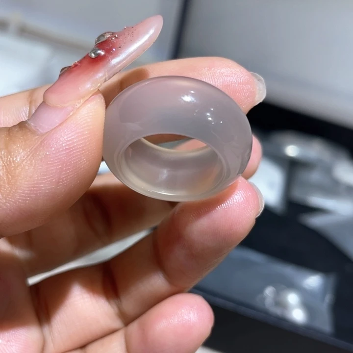 玛瑙/玉髓戒圈未镶嵌