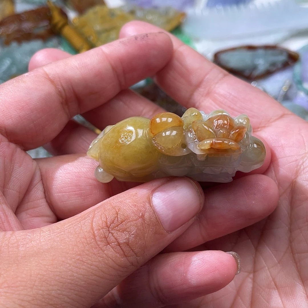颈饰未镶嵌翡翠翡玉缘翡翠
