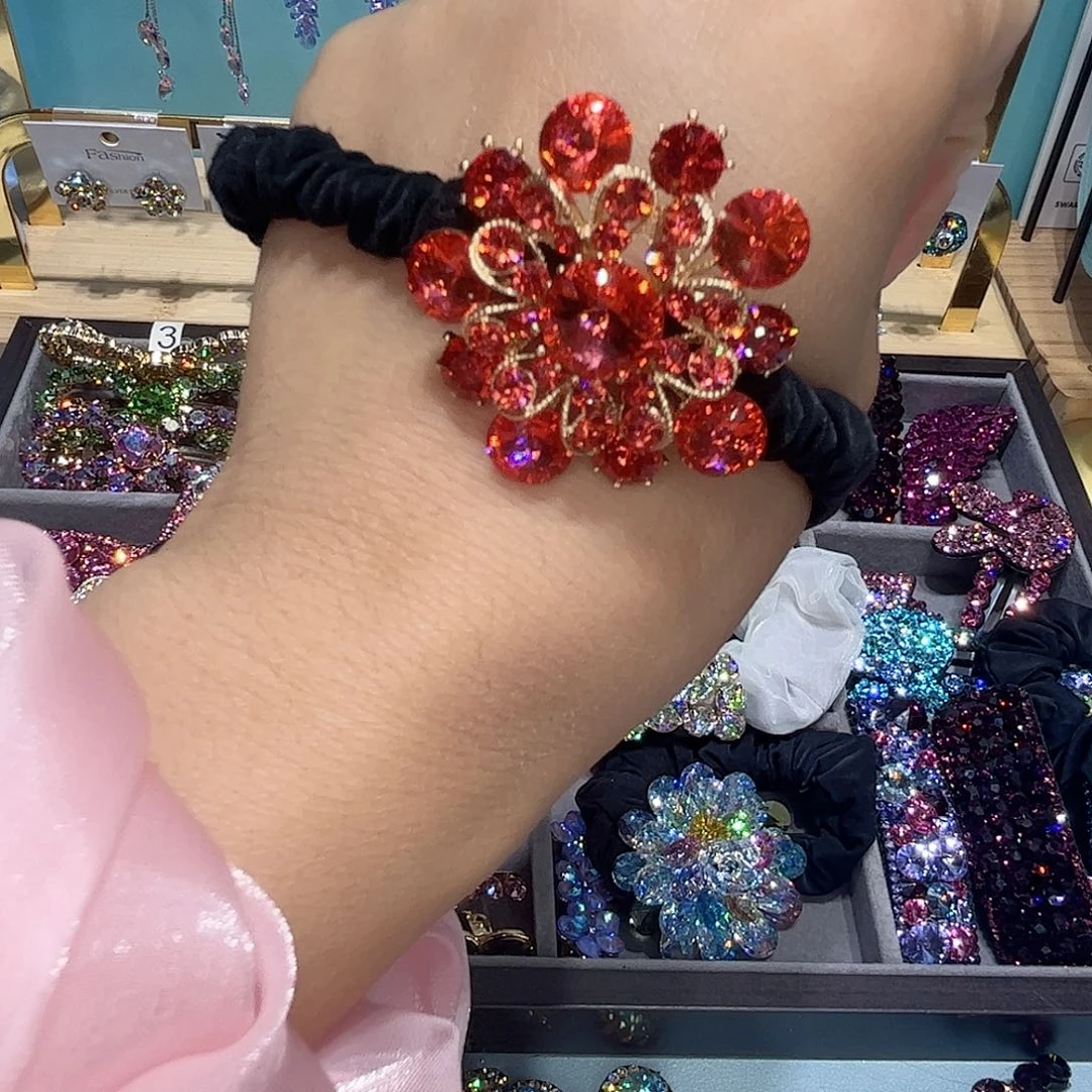 布艺铁合金耳钉钉