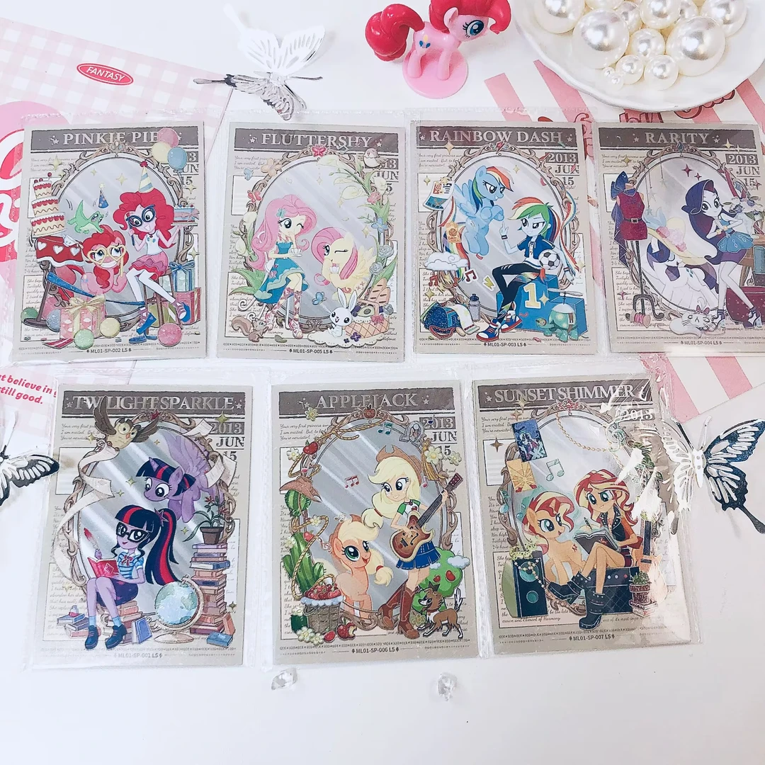 小马宝莉卡片魔力之书单卖友谊音爆卡小马宝莉女孩正版玩具卡牌