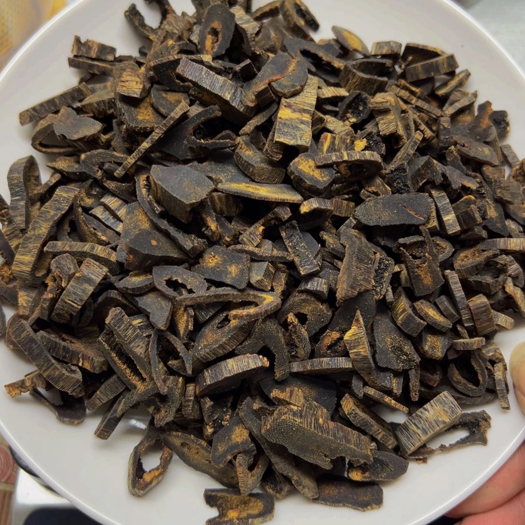 沉香沉香碎屑黑棋沉水据口料50克