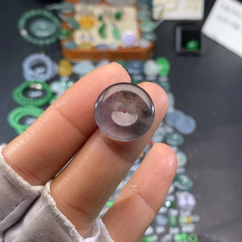 【闪购商品】翡翠挂件未镶嵌扣子