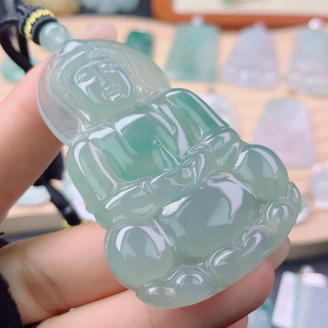 翡翠未镶嵌颈饰翡翠吊坠