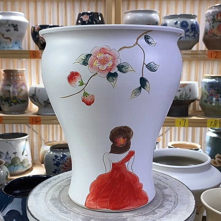 罐陶瓷陶瓷陶瓷观察