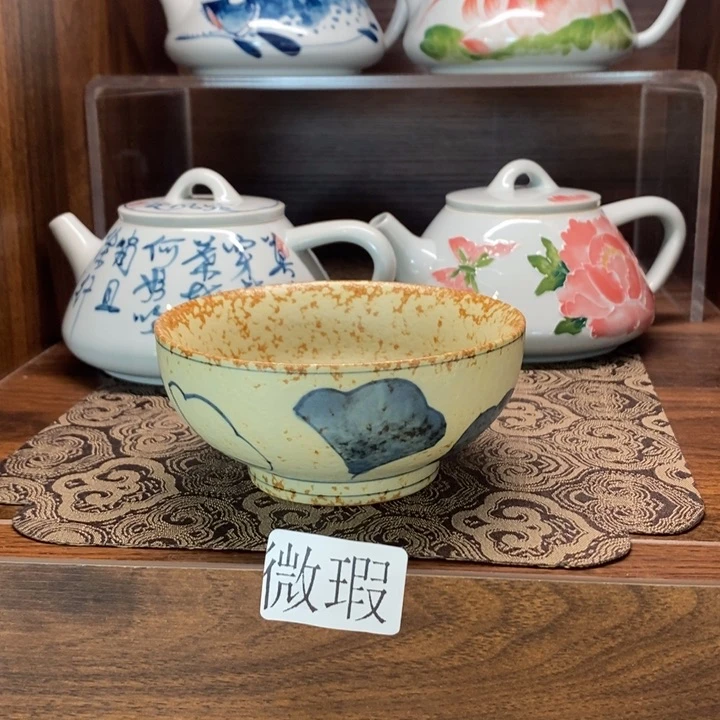 釉下老陶泥手工绘制