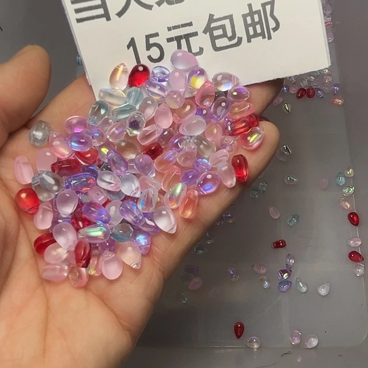 6✖️9琉璃小水滴混色100