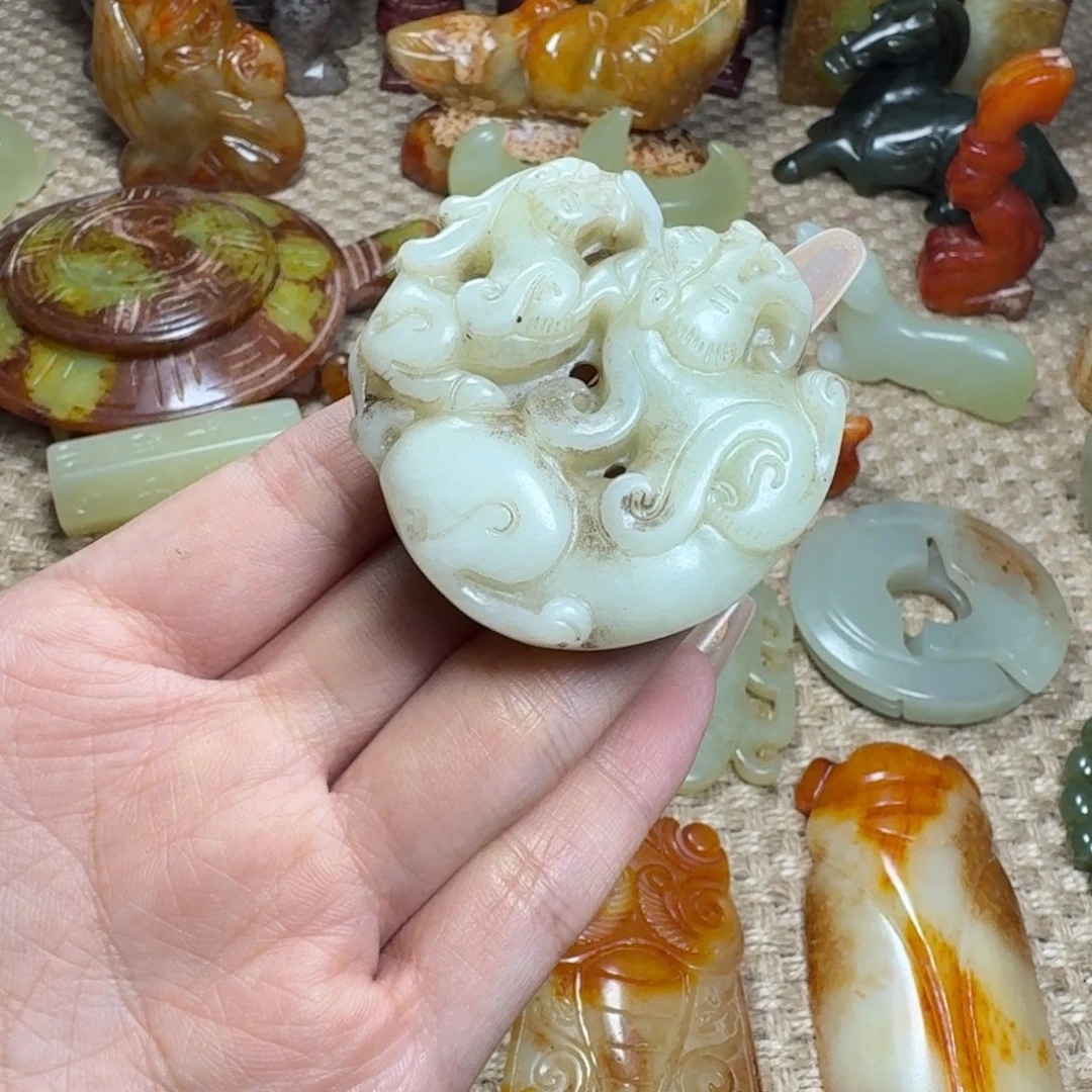 吊坠白玉菩提挂件