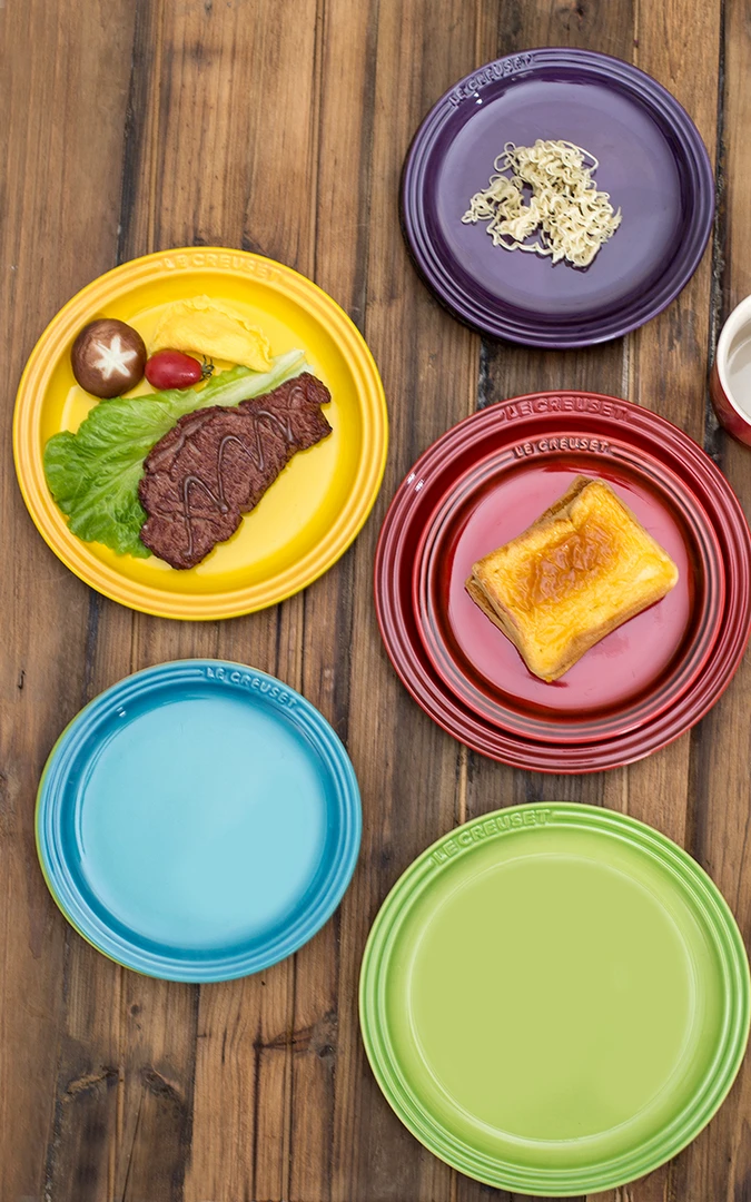 18圆盘纯色马卡龙色套碗汤碗瓷碗日式彩色餐具小碗色釉青瓷吃饭