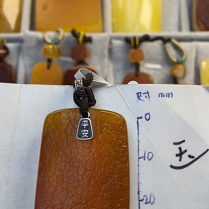 琥珀银S925镶嵌珠宝奇石