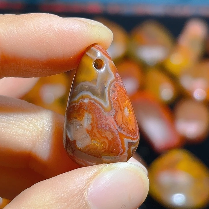 玛瑙/玉髓吊坠(不含链)未镶嵌