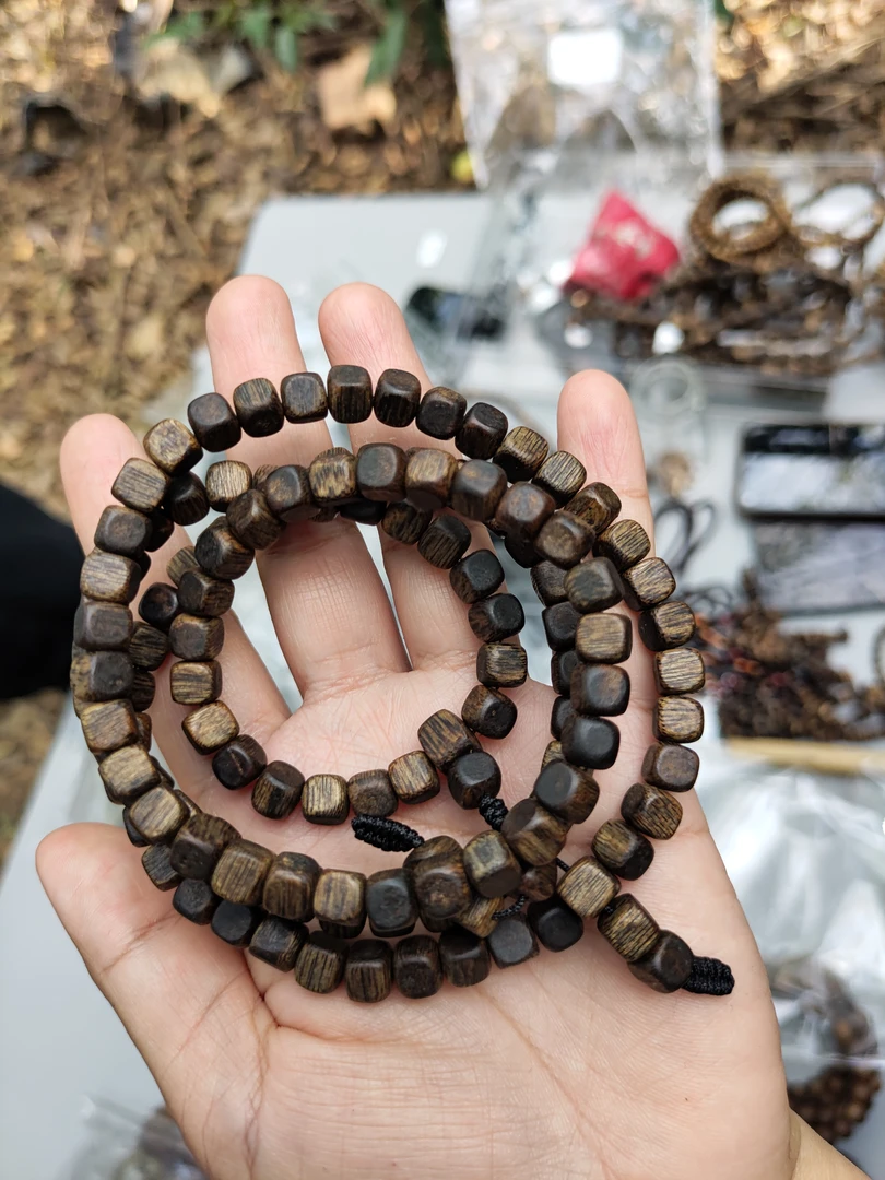 奇楠沉香方糖0.6多圈23g+多样性发一