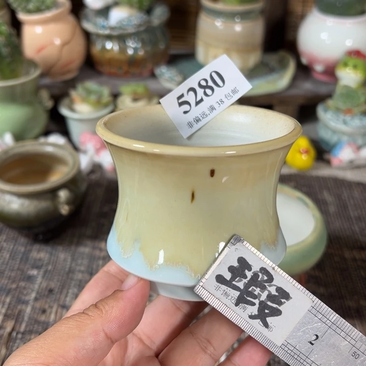 口7 手工花盆满30包邮