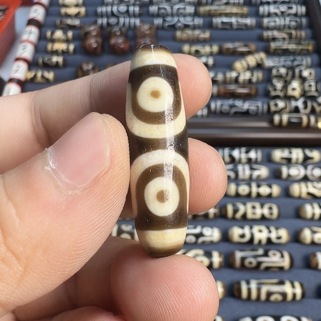 玛瑙/玉髓散珠仿至纯手工老天珠