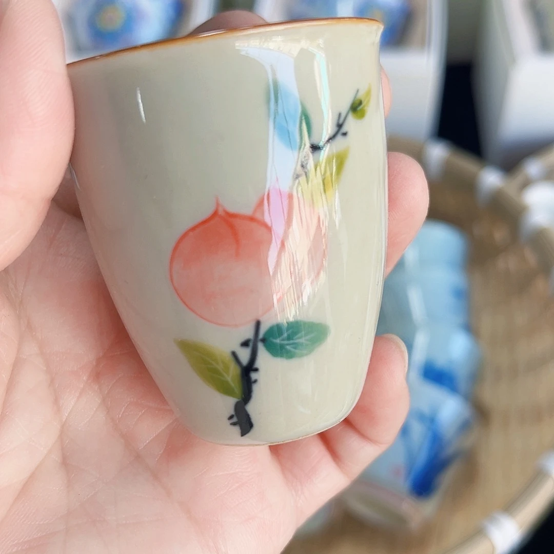 茶壶紫砂手绘瓷器