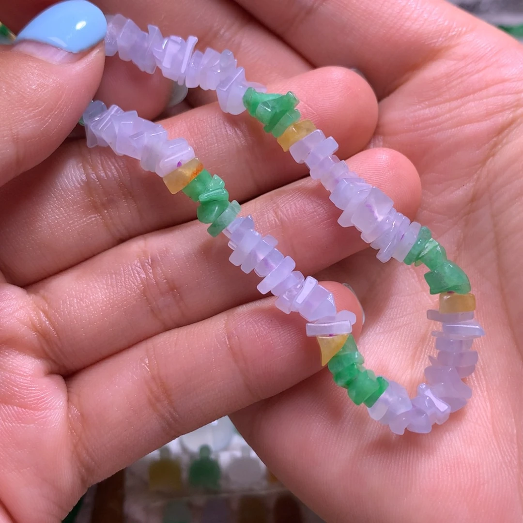 定制翡翠未镶嵌碎碎