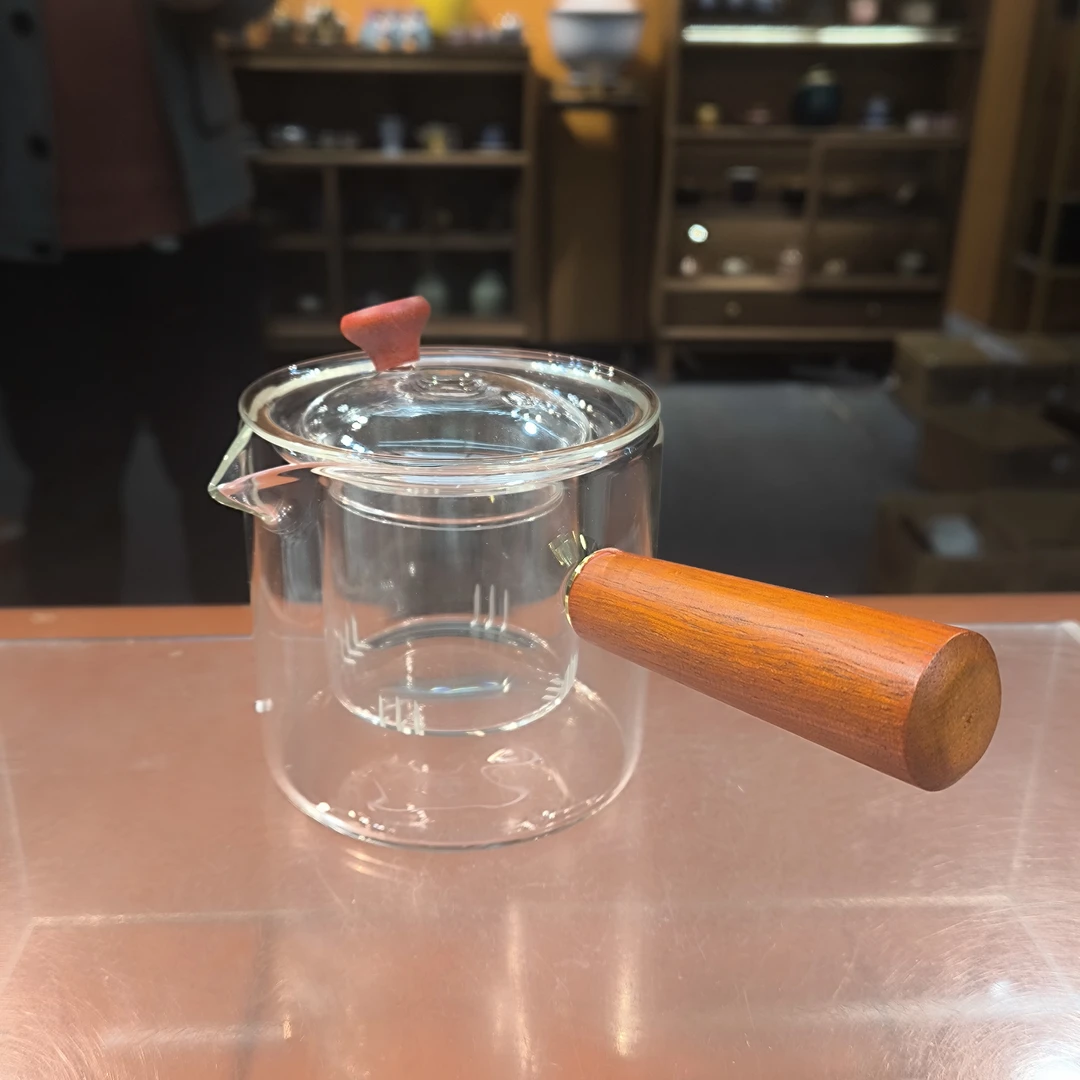 德化云仓 高硼硅透明玻璃煮茶壶家用大容量煮茶器-1123（直播专享）