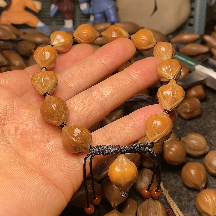 橄榄核手串1.3正圆7