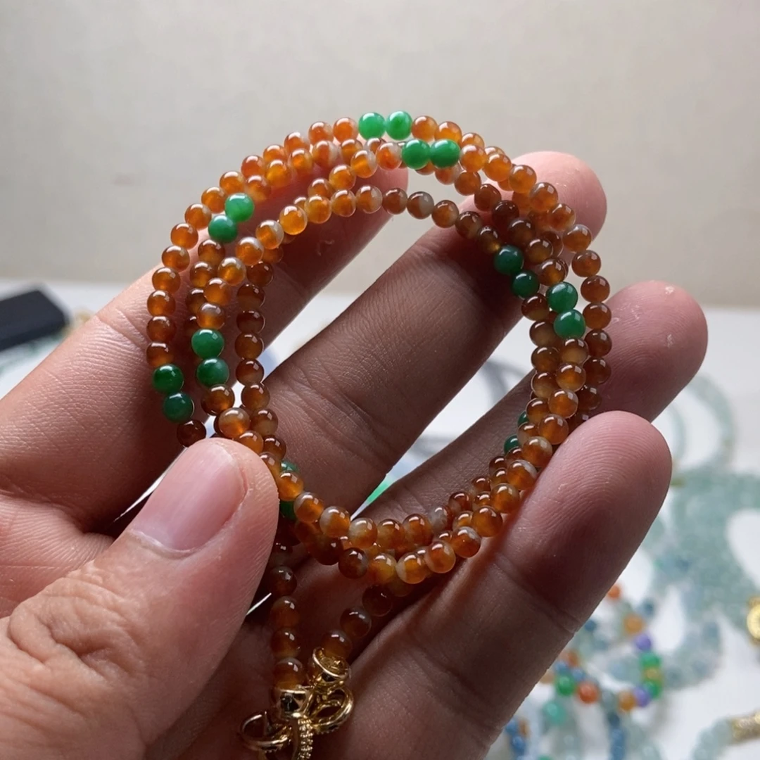 定制翡翠未镶嵌天然缅甸a货卡3.8