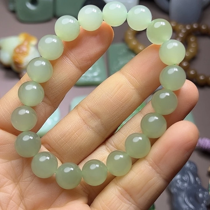 和田玉（糖玉）未镶嵌手链