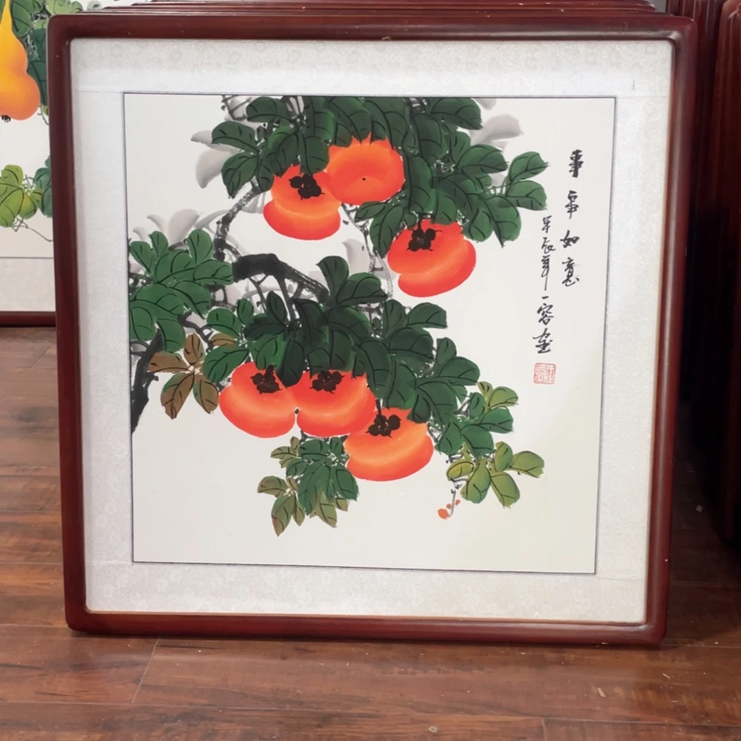 国画带框尺寸63*63厘米