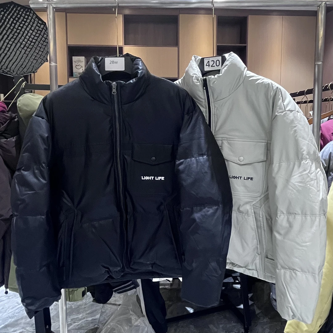 M68 新款时尚百搭潮牌男女外套非标防寒服 羽 F7715