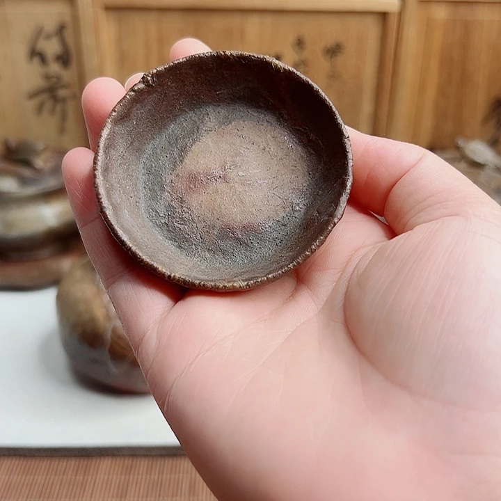 备前烧，森风吉小杯，
