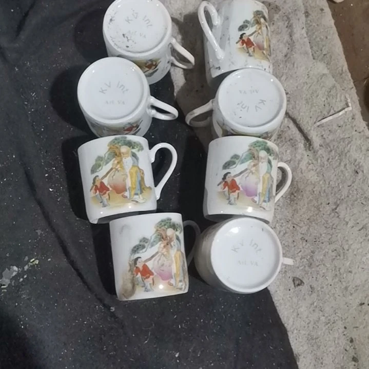 杯子，碗，陶瓷摆件，啥也有82到手8个