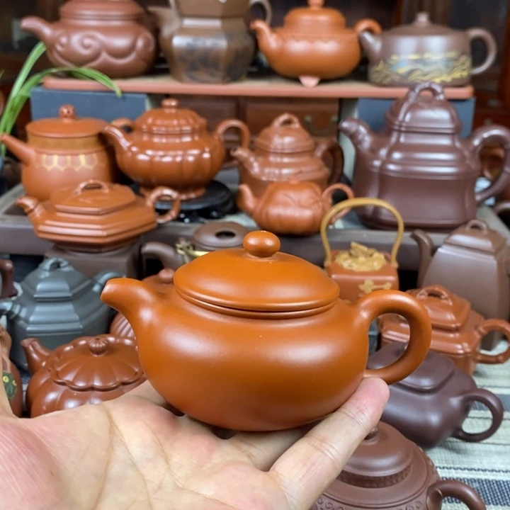 本山绿泥茶壶仿古150cc原矿赵庄朱泥双十一特价
