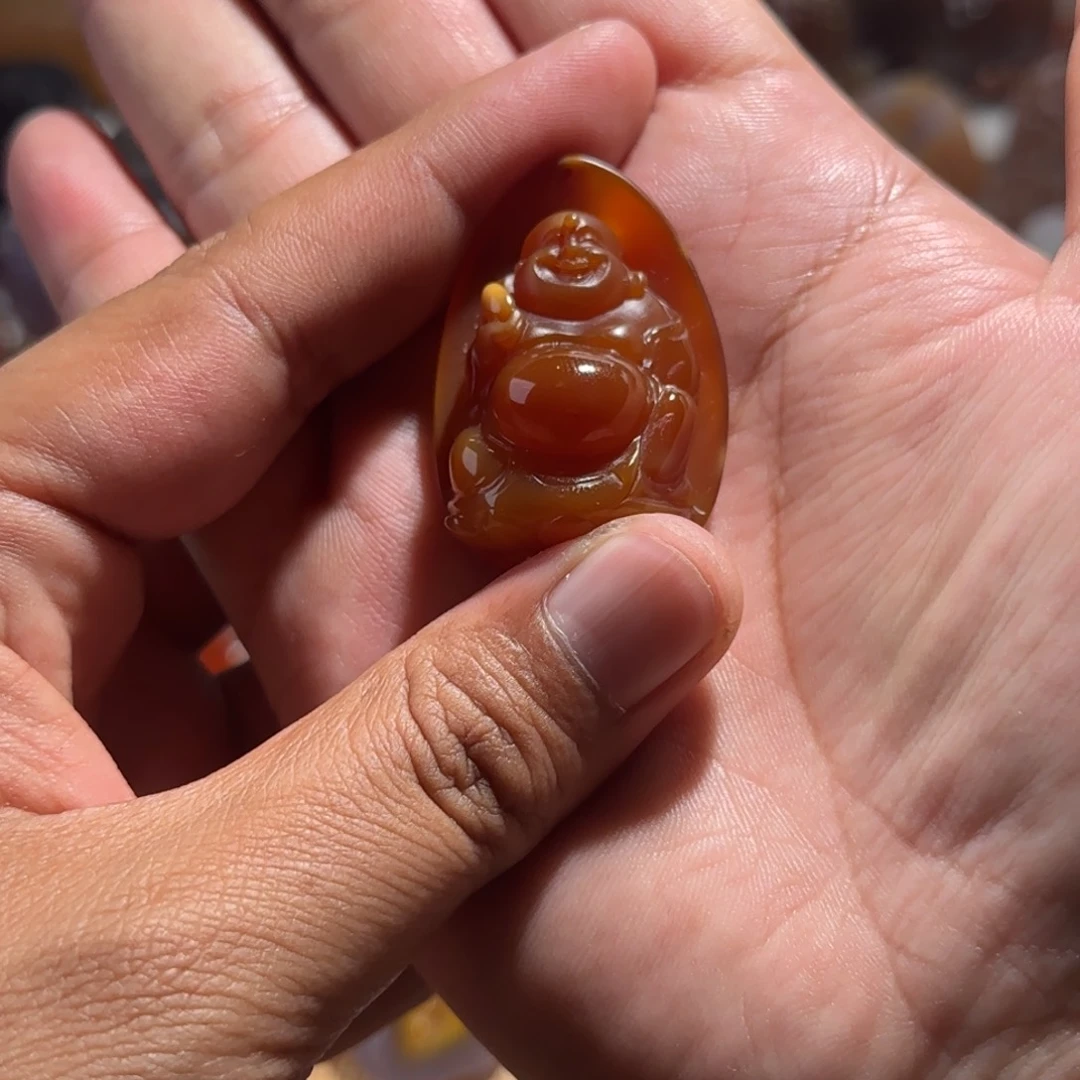 玛瑙/玉髓颈饰未镶嵌小****活