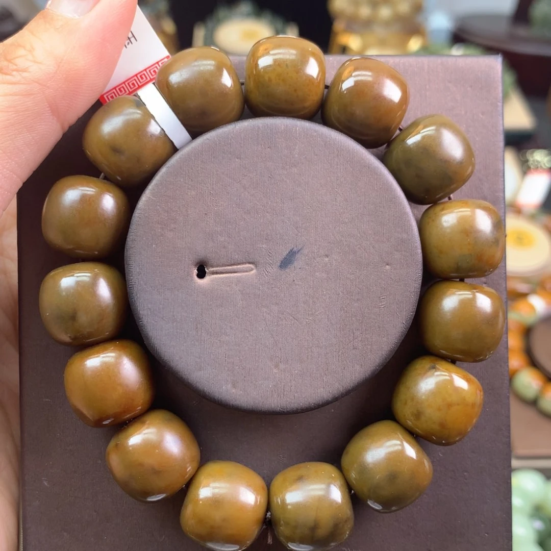 透闪石质玉手链未镶嵌