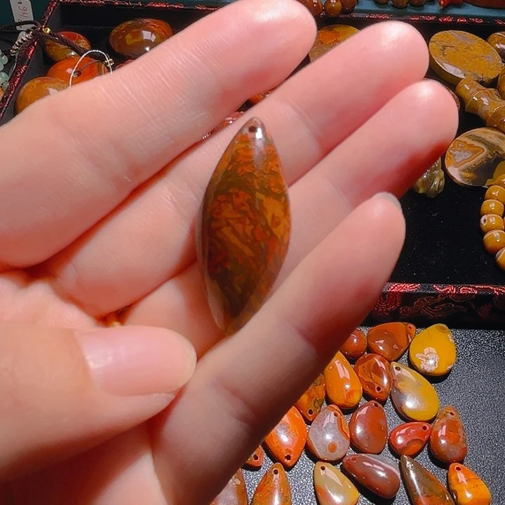 玛瑙/玉髓吊坠(不含链)未镶嵌