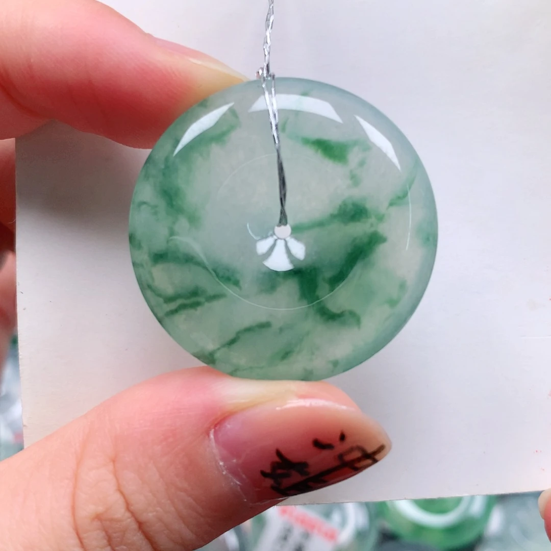 翡翠未镶嵌颈饰天然翡翠