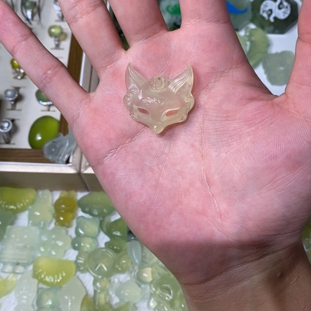岫玉未镶嵌吊坠(不含链)