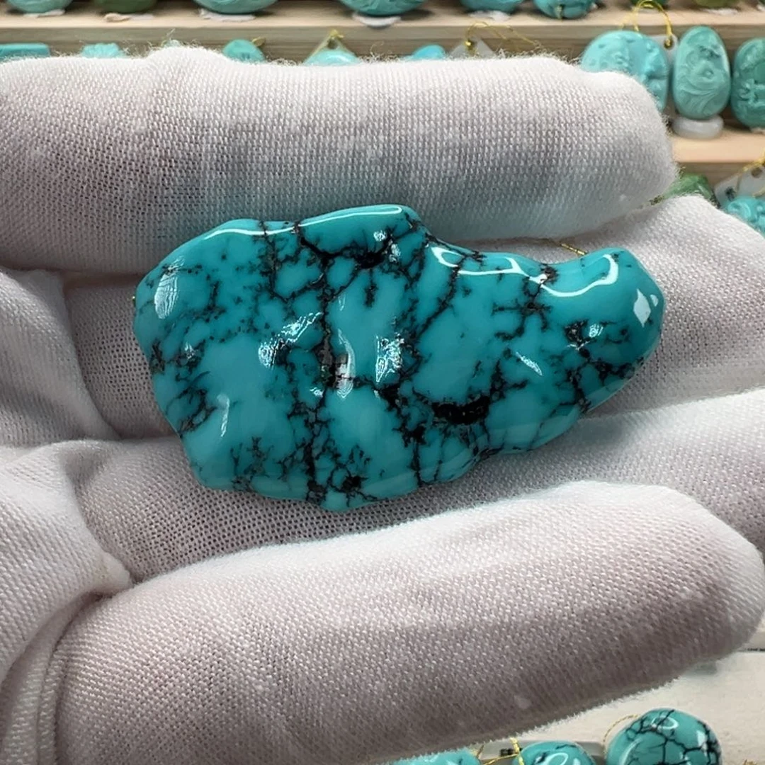 未镶嵌绿松石随形 27.3mm