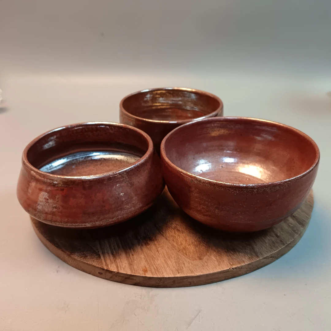 密胺瓷抹茶碗三客