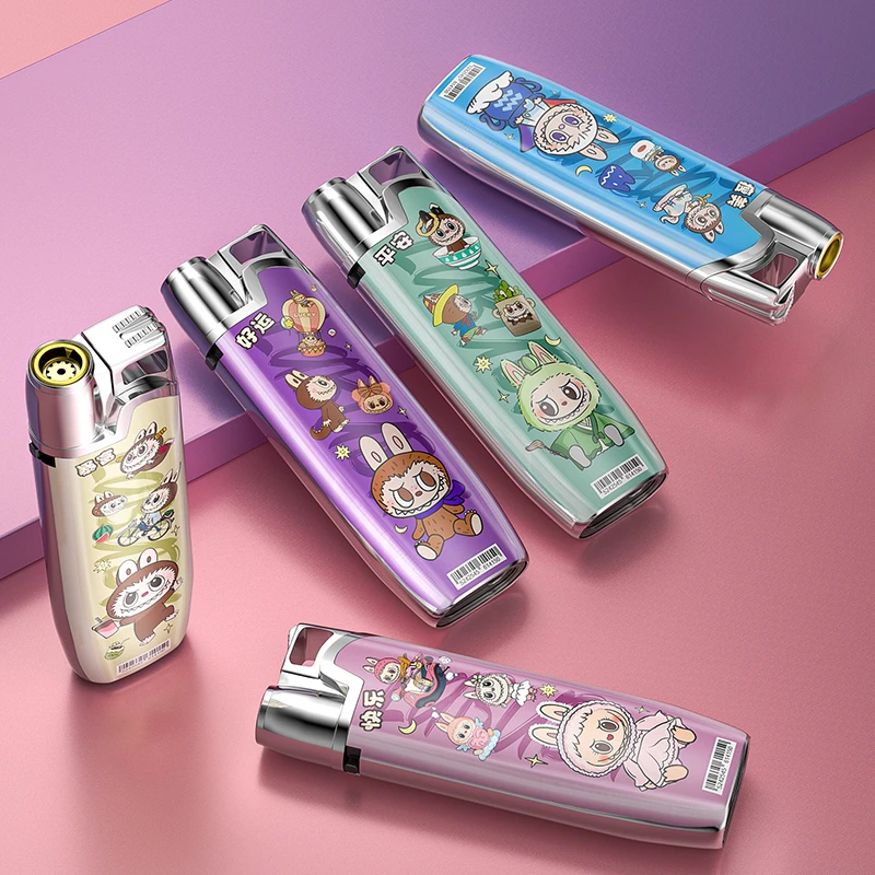 【王老板】labubu新款金属打火机火焰高颜值耐用个性创意炫酷网红