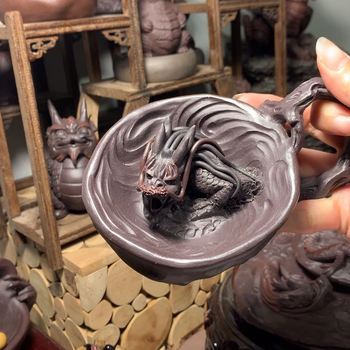 【闪购商品】茶壶紫砂破**风全手工制作工艺制作